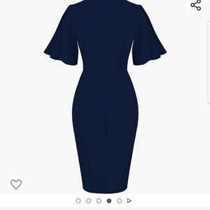 1950's Vintage Bodycon Pencil Dress medium NWT w jacket